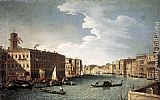 The Grand Canal with the Fabbriche Nuove at Rialto by Bernardo Canal